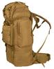 Backpack 65L Large Capacity with Rain Cover Multifunctional Outdoor Rucksack Debag Khaki [Cybotron]