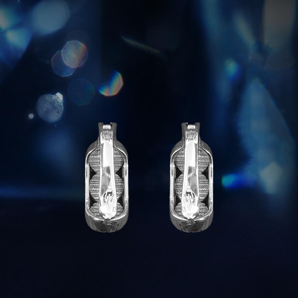 Turkusowe kolczyki klipsy Vintage Non Tarnish damskie kolczyki ze srebra próby 925