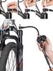 Portable Bicycle Shock Absorber Pump with Hose and Pressure Gauge Gewage GE-002