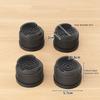 Professional Heavy-Duty Furniture Foot Pad Silicone Round Bed Lifts Risers Adjustable Non-slip Bed Lifter Refrigerator