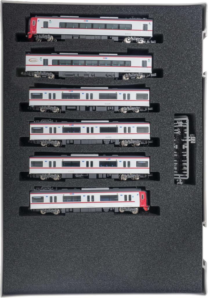 Green Max N Gauge Meitetsu 2200 Series Secondary Front Window Transparent Car Number Selection Set 31969 Railway Model Train Car, Type, Type, 6-Car