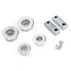 2 PCS Stainless Steel Shoes Drawer Cabinet Hinges Flip Rack Replacement Fittings  Hardware Parts