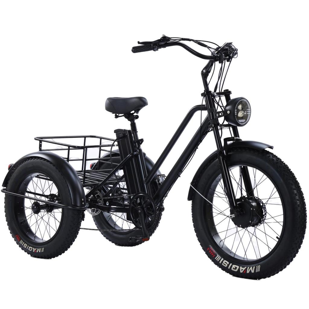 Electric Assist Tricycle for Cross-border E-commerce Delivery