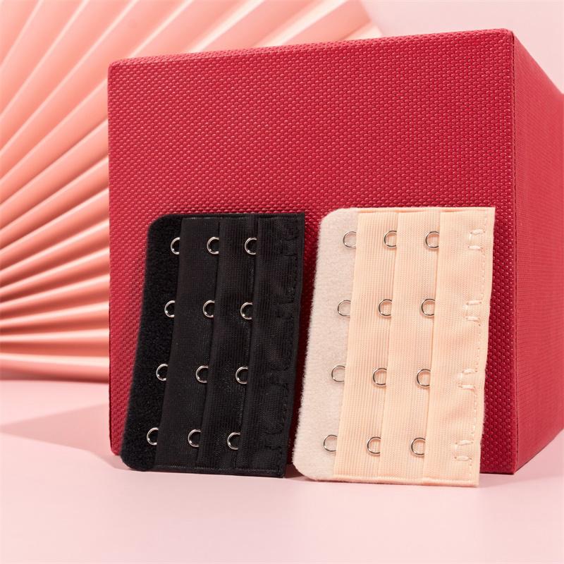 100PCS Bra Extension Lingerie Strap Extender Replacement Womens Accessoires With 3 Hooks Bar Extender Buckle Extension Lingerie