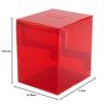 Gamegenic Bastion 100+ XL Deck Box - Compact, Secure, and Perfectly Organized for Your Trading Cards! Safely Protects 100+ Double-Sleeved Cards, Red C