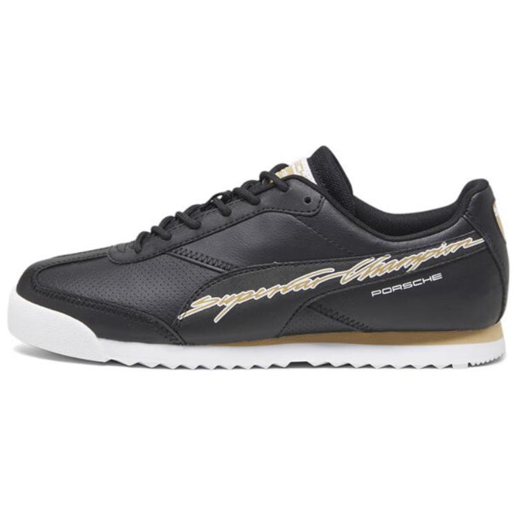 Puma Pl Roma Via Pohodlná Módní Nízká Lifestylová Obuv Unisex tenisky Černá 307730-01