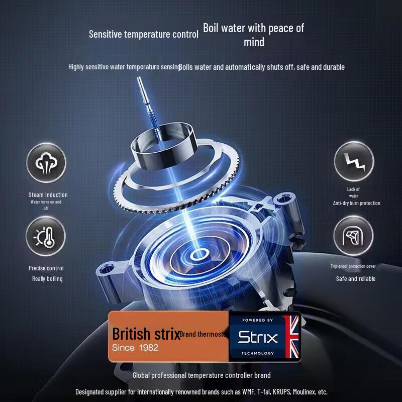 SUPOR 2L Electric Glass Kettle