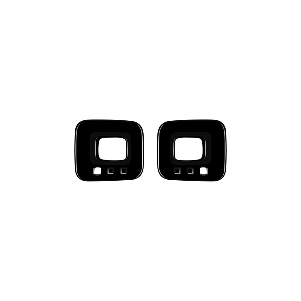 Onami Mitsubishi Delica Mini Front Lamp Cover Fog Lamp Front Bezel Garnish New Delica Mini BA Series Dedicated ABS 2P [Black] DM-24-BK