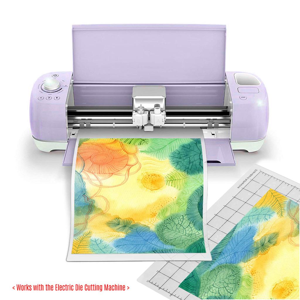 3/5/10 Stück Ersatz Schneidematte Transparent Klebematte mit Messraster 12 x 12 Zoll für Plottermaschine