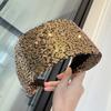 1Pcs Sequined Wide-Brimmed Headband Holiday Party Bronzing Sequined Hair Band Makeup  Diademas  Haar Accessoires Women