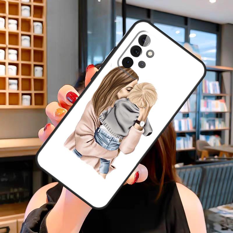 Mom Daughter Girl Son Dad Case For Samsung Galaxy A14 A34 A54 A31 A41 A51 A71 A13 A33 A53 A12 A22 A32 A52 S Cover