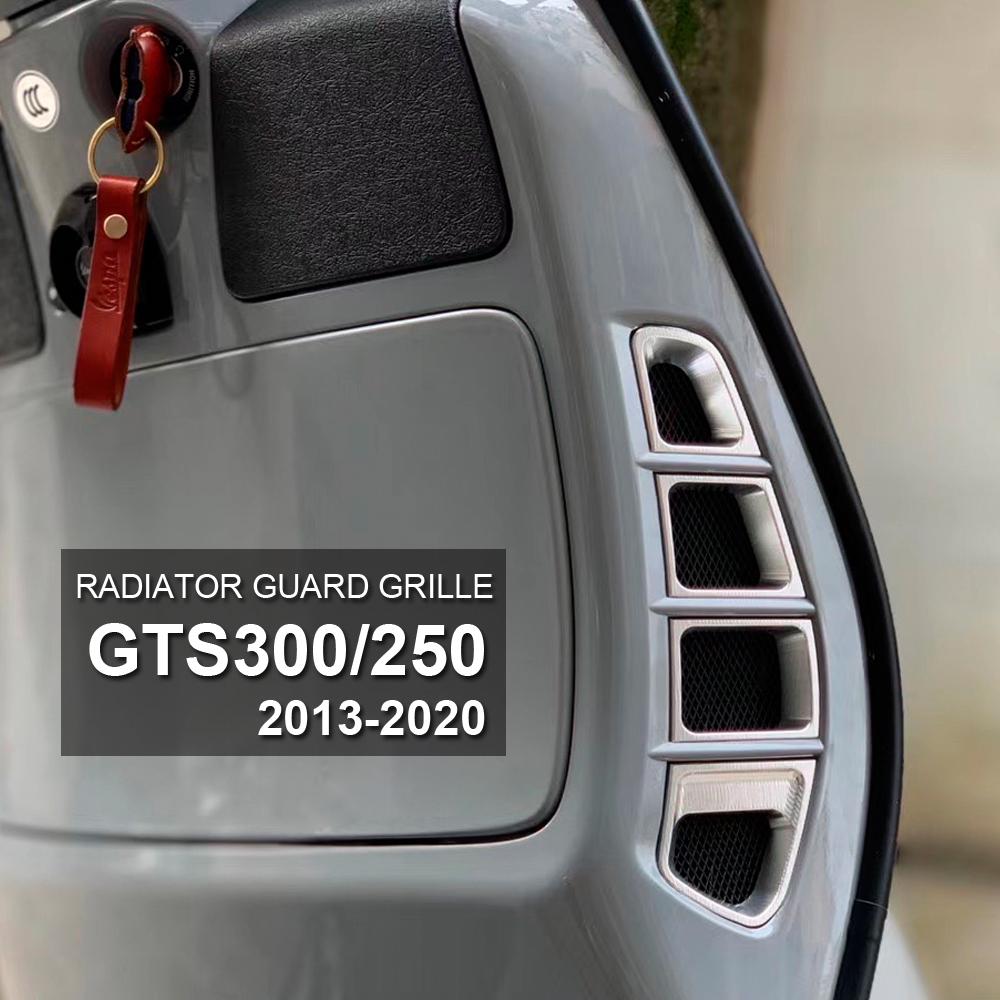 Für VESPA GTS250 GTS 250 GTS 300 GTS300 NEU Motorrad Kühlergrill Schutzabdeckung Fach Lufteinlass Gitter 2013 - 2020 2019