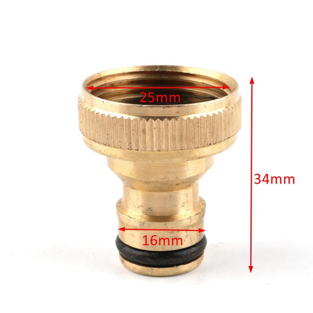 Tool Irrigation Brass Faucet Nozzle Adapter Hose Fitting Water Gun Joints Thread Quick Connector