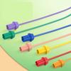 Logical Thinking Kid Rope Knots Game Challenge Color Rope Threading Board Game  Kids Gifts
