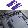 Engine Hood Hinge Cover Decor Trim Cover for 2018-2022 Jeep Wrangler JL and Gladiator JT Exterior Accessories 4PCS Purple