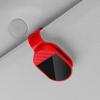 1Pc Carbon Fiber Texture Universal Car Sun Visor Sunglasses Clip Anti-Scratch Sponge Eyeglasses Storage Holder