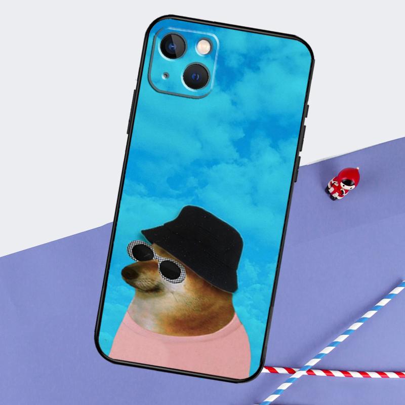 Doge Dog Cheems meme Phone Case For iPhone 16 Pro Max 11 13 14 15 Pro Max 12 Mini XR 16 15 Plus 16e Back Cover