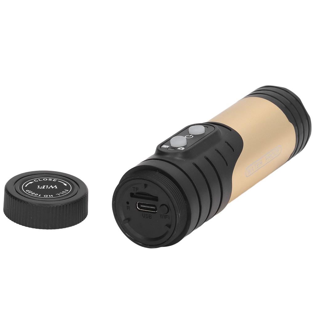 HD 1080P Bike Motorcycle Helmet Camera WiFi Flashlight Camera Anti Shake Waterproof Sports DV H68A