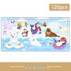 Wooden Animal Cartoon Jigsaw Puzzle Board - 30, 60, 98, 120-piece Toy for Early Childhood Education