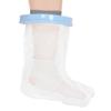 Leg Cover Water Resistant Foot Protector Child Leg Shower Sleeve with Ring