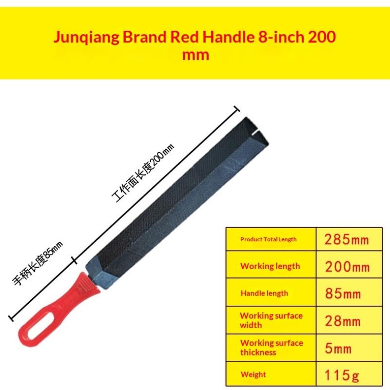 1 Pack T12 Bearing Steel Rhombus Files With Non Slip Handles Sturdy Durable For Woodworking Metal Grinding DIY Tasks