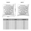 You Are My Soulmate Romantic Pillowcase Polyester Linen Velvet Printed Zip Decor Throw Pillow Case Sofa Seater Cushion Cover 18"