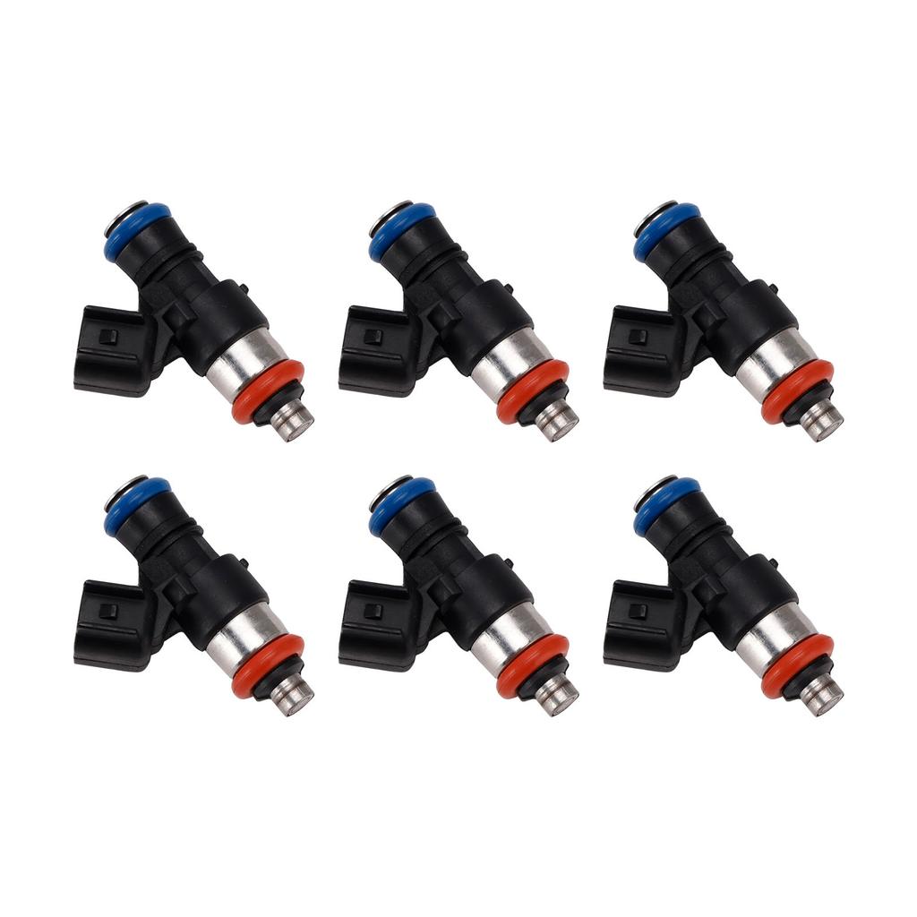 6PC 617906290062 Fuel Injectors 0280158189 For Mercury Mariner Ford 3.0L