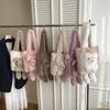 Cute Cartoon Teddy Bear Plush Bag, Lovely Hand-held and Shoulder Bag