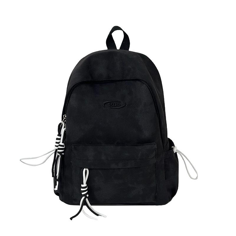 Japanese Exquisite and Simple Ink Rendering Wind Large-capacity Student Schoolbag Junior High School Student Backpack