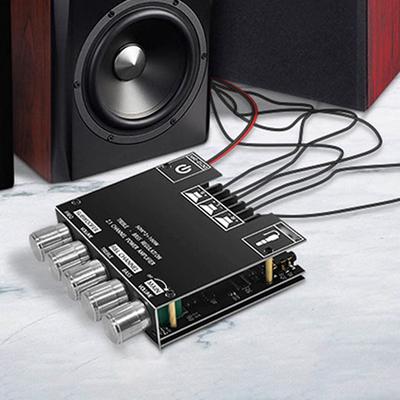1/2Set XR-117 Audio Power Amplifier Board Module Bluetooth 5.0 3.5mm AUX 50Wx2+100W Stereo Digital Audio Amp Board for Speaker
