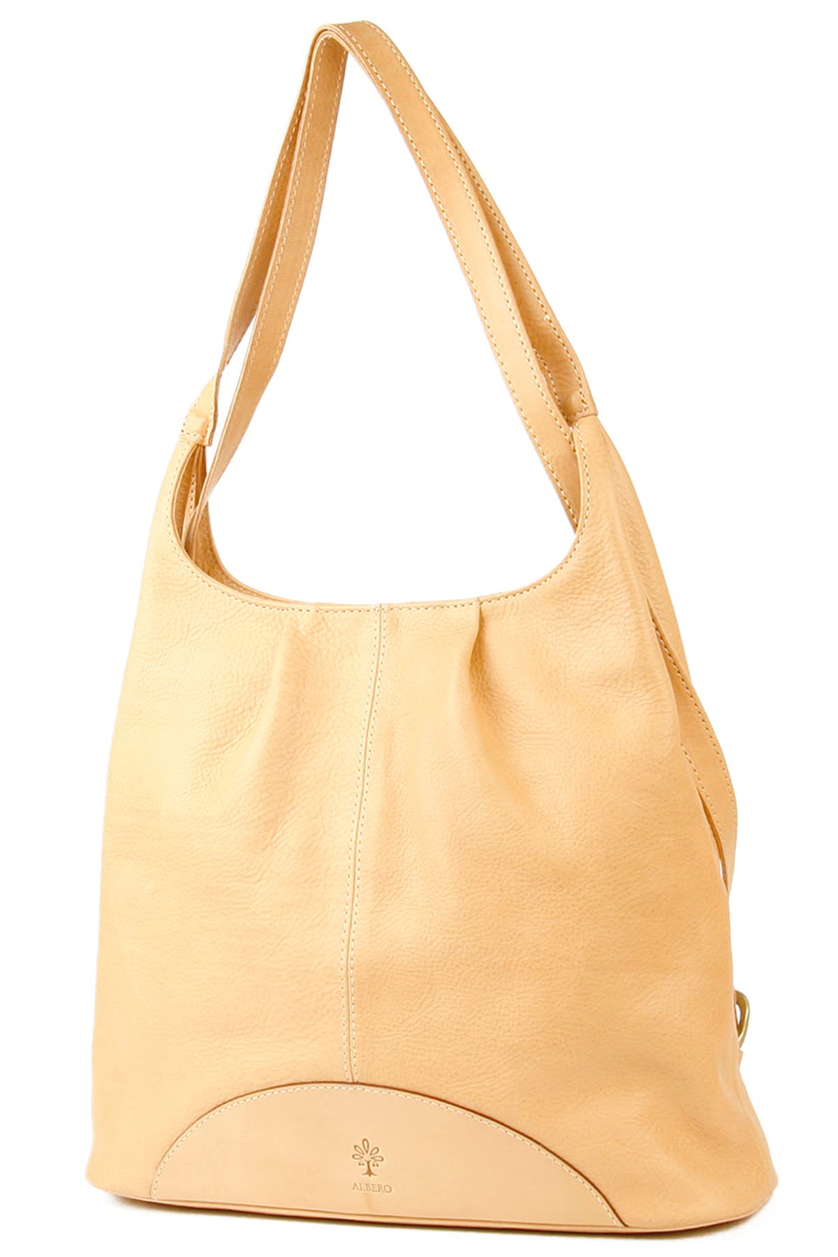 

Backpack 2WAY Genuine Leather Natural [Albero] Women s AL-2011-20