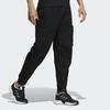 Adidas Logo Regular Fit Tapered Cuff Knit Track Pants Men Black HM2989