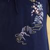 Pasiter Mid-Aged Women's New Chinese Style Embroidered Qipao Dress