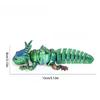 3D-gedrucktes Axolotl-Spielzeug Sammlerstück Bewegliche mechanische Axolotl-Figur Schreibtischspielzeug zur Stressreduzierung Heimdekoration