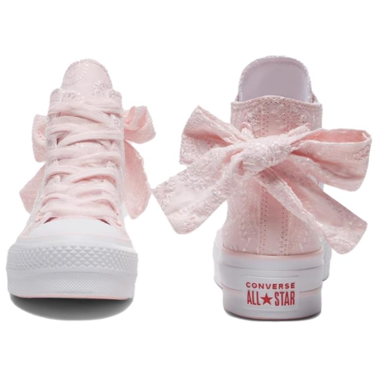 Converse All Star Lift Soft Comfortable Non-Slip Durable High-Top Skate Shoes Women Sneakers Pink A11969C