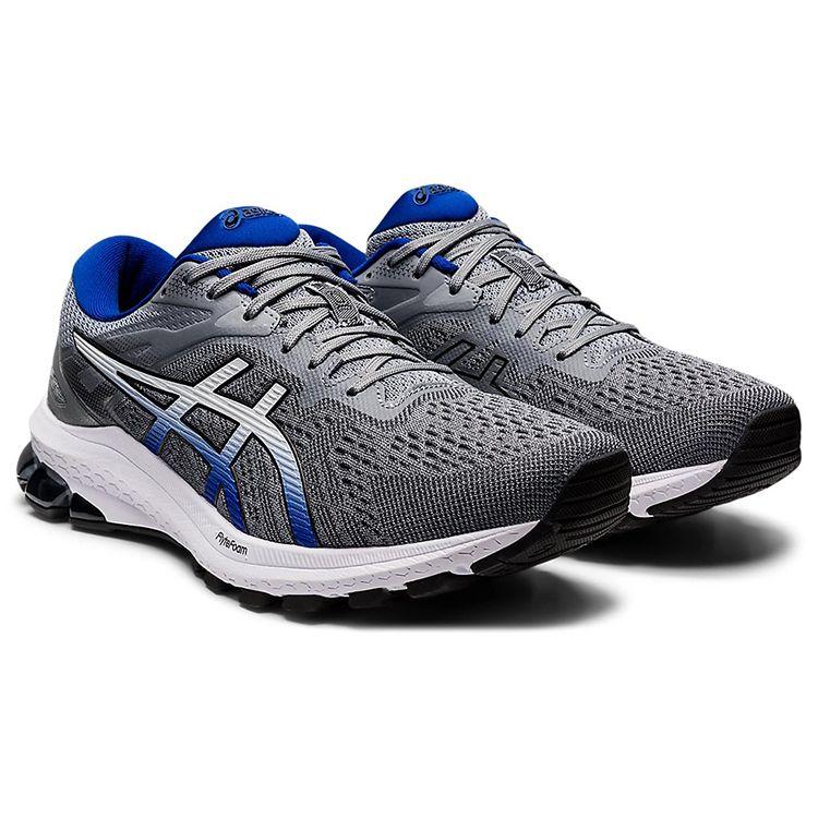 Asics GT-1000 10 Fabric Low Top Running Shoes Men Sneaker Gray Blue 1011A999-027