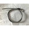 Motorcycle PTFE smooth bore stainless steel braided disc brake hoses clutch lines kits with stainless steel fittings