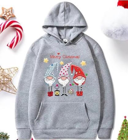 Independent Station Print Christmas Hooded Santa Print Ebay Sweater