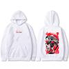 Anime Chainsaw Man Graphic Hoodie Retro Cartoon Reze Print Hooded Sweatshirt Men Women Pullover Hoodies