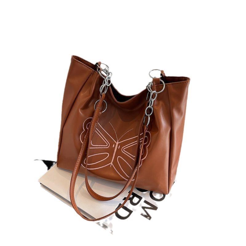 Velkokapacitní taška do podpaží nová dámská módní kabelka high sense všestranná třída taška do práce dámská