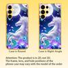 Unicorn New model Luxurious PhoneCase Electroplated Glass PhoneCase for Samsung Galaxy S26 S25 S24 S23 S22 S21 FE,Ultra,Plus