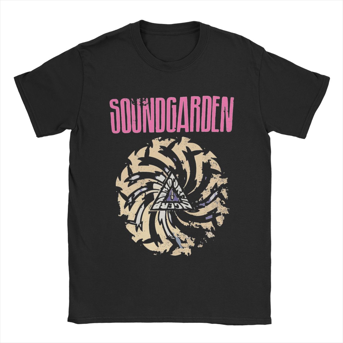 

Soundgardens Band T Shirts for Men 100% Cotton Vintage T-Shirts Round Collar Tees Short Sleeve Clothes 6XL - Men s Summer Cot... S разноцветный