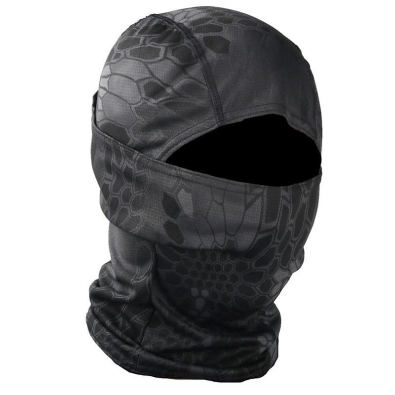 Outdoor Camouflage Camo Balaclava Army Tactical Military Ski Full Face Mask Motorcycle Bicycle Caps Full Face Mask 27 COLORS