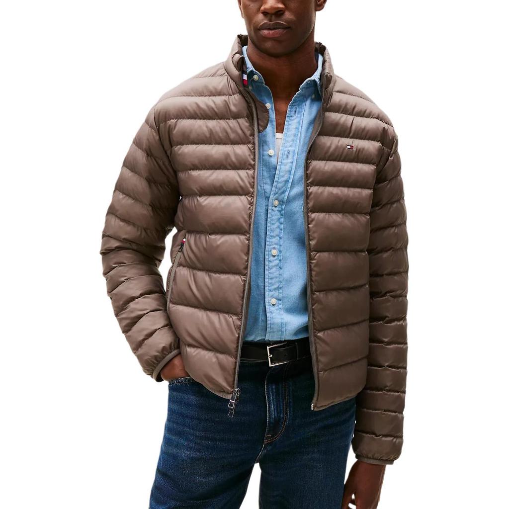 Tommy Hilfiger Comfortable Versatile Lightweight Easy-To-Carry Fashionable Zippered Fitted Casual Down Jacket Men outerwear XM05670-PRB