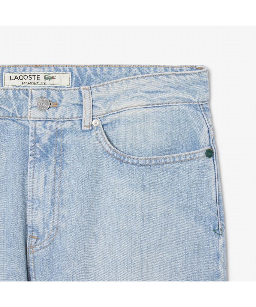 LACOSTE Men'S Straight Fit Denim Hh2321-55N Mku