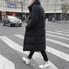Pánská dlouhá péřová bunda Kabát Luxusní Zimní Jednobarevná Černá Parka Pánská Nadměrná Velikost 4xl Silná Teplá Štíhlý Střih Pánský Zimník - Ri