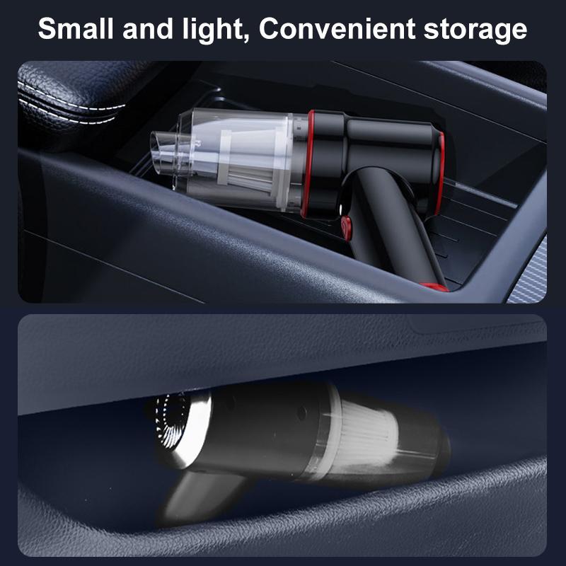 High Suction 2 In 1 Car Vacuum Cleaner Wireless Charging Air Duster Handheld High-power Vacuum Cleaner for Home Office