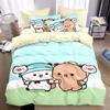 Cute Bubu Duvet Cover and Pillowcase Set, King/Extra King Bedding Set, Children's Bedroom Decor, Gift for Boys and Girls