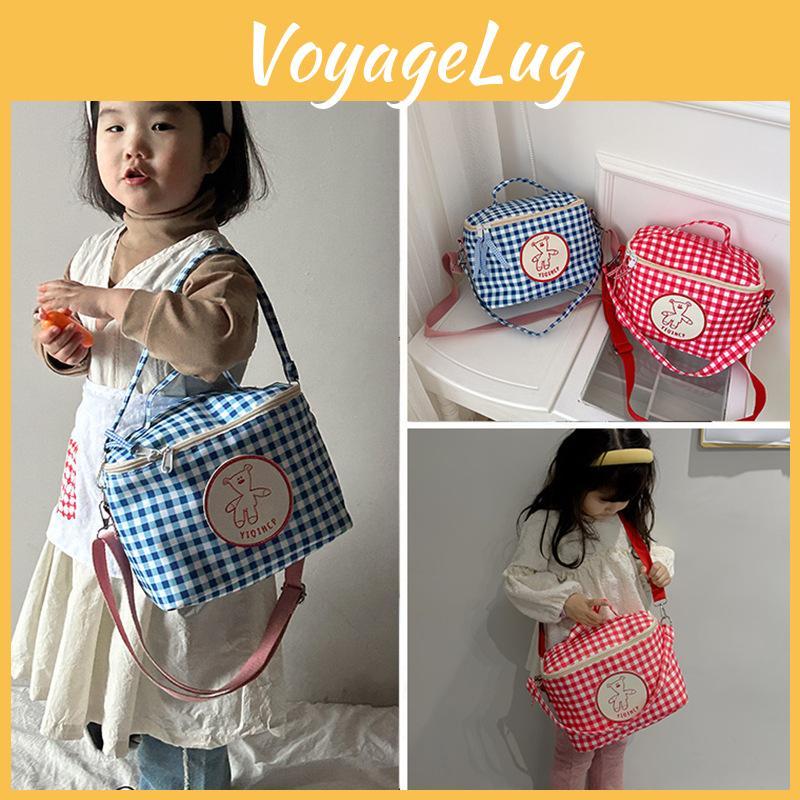 Adorable Cartoon Children's Bag Stylish Canvas Handbag For Toddler Boys And Girls