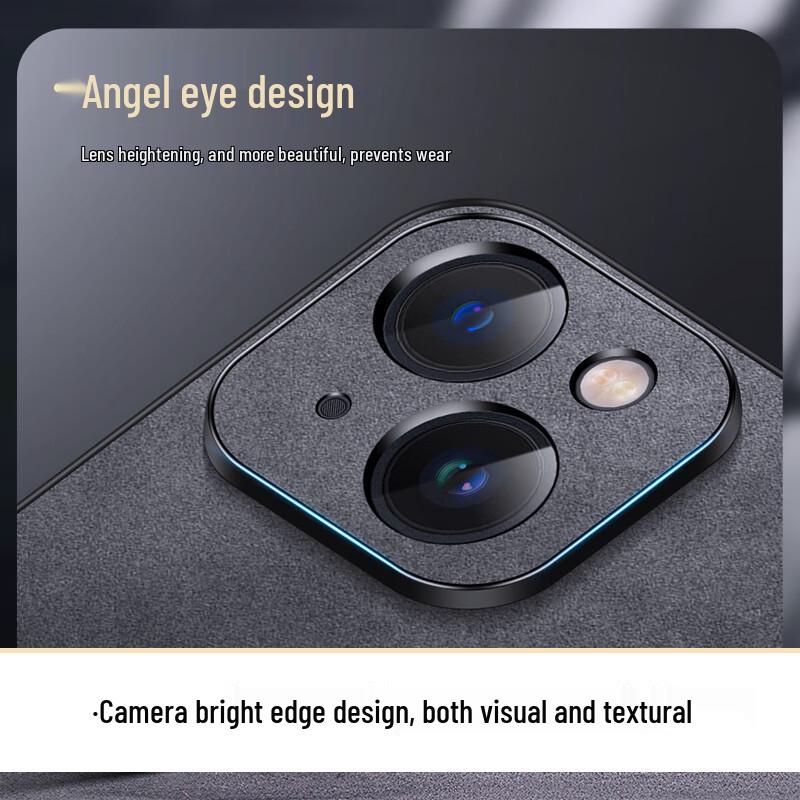 Shangsu Nubuck Leather Anti-Drop iPhone 13 Series Case